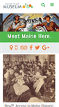Mobile Screenshot of mainestatemuseum.org